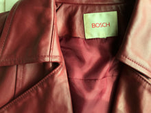 画像をギャラリービューアに読み込む, Red Riders leather Jacket, used ladies vintage clothing - 复古 旧衣服 骑手茄克 双本 皮革 牛皮 - ヴィンテージ古着 ライダースジャケット ダブル 本革 牛革 レザージャケット レディース S 程度