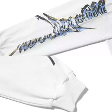 画像をギャラリービューアに読み込む, 【ハードコア天使】 hardcore angel long sleeve gray t shirt / サブカル柄 袖デザイン 袖ライン ロングTシャツ ロンT 長袖 ドロップショルダー グレー ゆったり オーバーサイズ レディース men's トップス 原宿 XL XXL 韓国 春物 ストリート お洒落 K-POP 春物 秋物