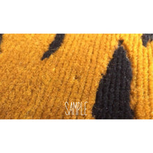 画像をギャラリービューアに読み込む, L9646 WOOL ★ TIBETAN TIGER RUG HIMALAYAN BROWN / チベタンタイガーラグ 大 ヒマラヤンブラウン ネパール産 本物 チベット絨毯 虎柄 フロアマット インテリア カーペット