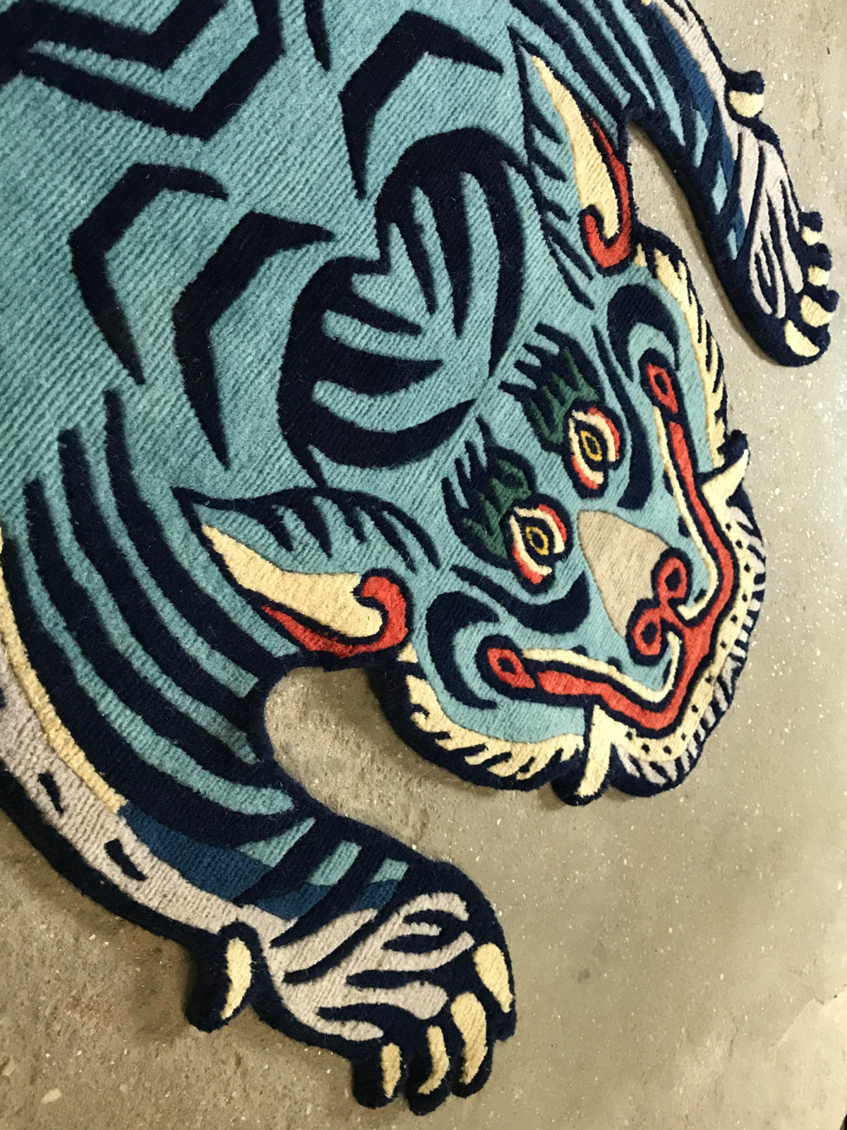 01 家具・インテリア SAPEur サプール TIBETAN TIGER RUG